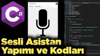 C# İle Sesli Asistan Projesi - Kodları ile Detaylı Anlatım screenshot 3