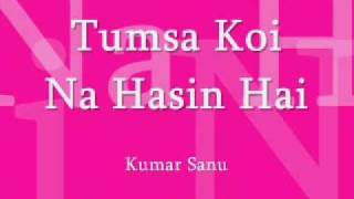 Video thumbnail of "Tumsa Koi Na Hasin Hai - Rare (Kumar Sanu)"