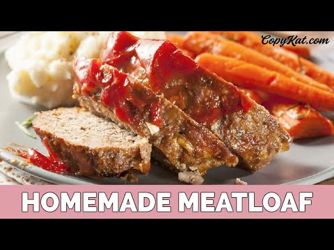 Homemade Meatloaf - YouTube