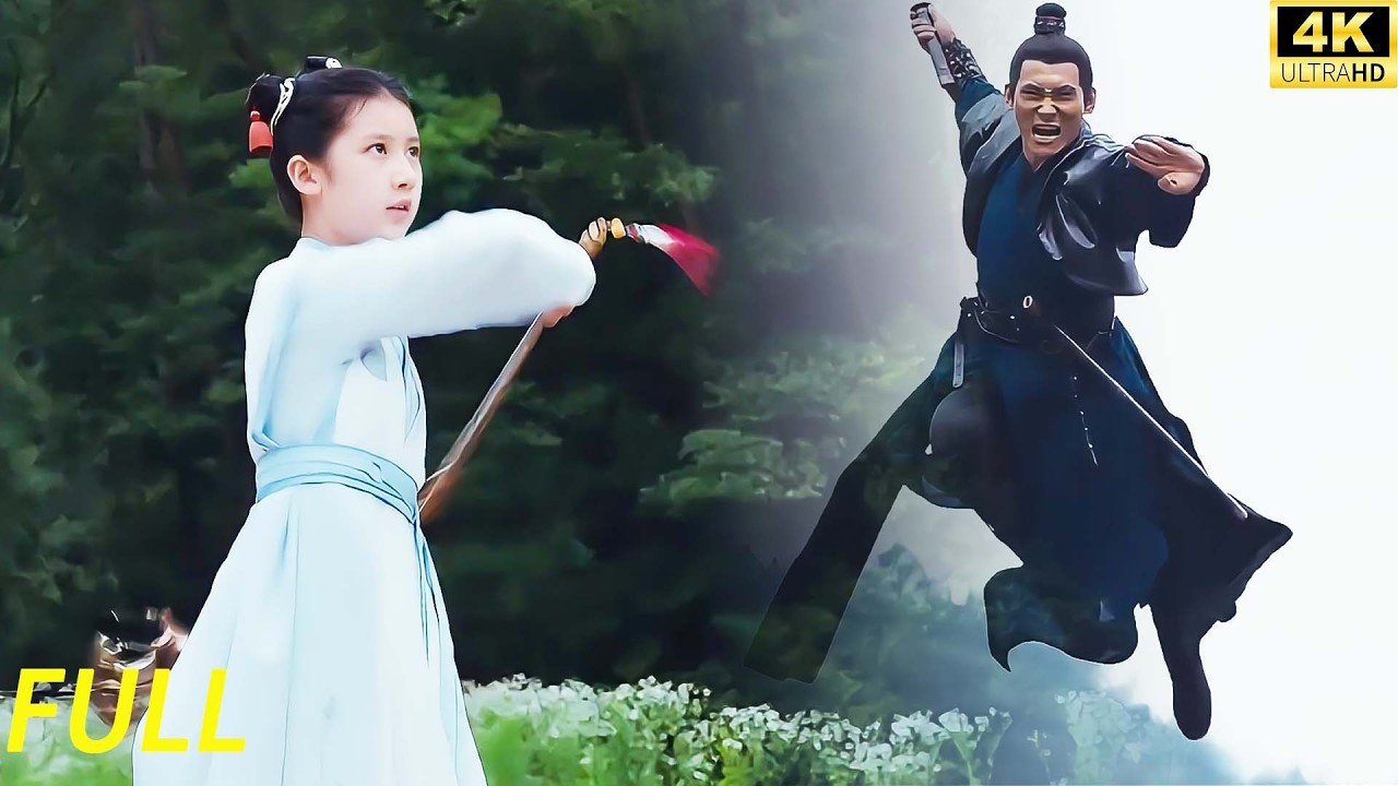 【2026爆燃武俠片】不起眼的小女孩竟是功夫高手，她僅用一根棍子就擊殺了狂妄進攻的土匪！#drama #功夫 #武打