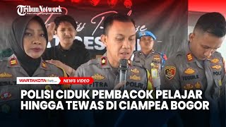 Polisi Ciduk Pelaku Pembacok Pelajar Hingga Tewas di Ciampea Bogor