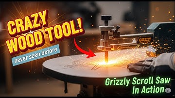 🔧 Best Woodworking Tools for Precision & Power | Grizzly Scroll Saw, Vevor Sander, Workpro Stand ✨