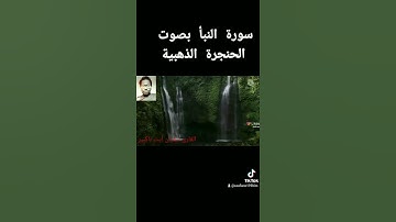 سورة النبأ بصوت الحنجرة الذهبية      https://youtu.be/Dx-IoDrdXQU