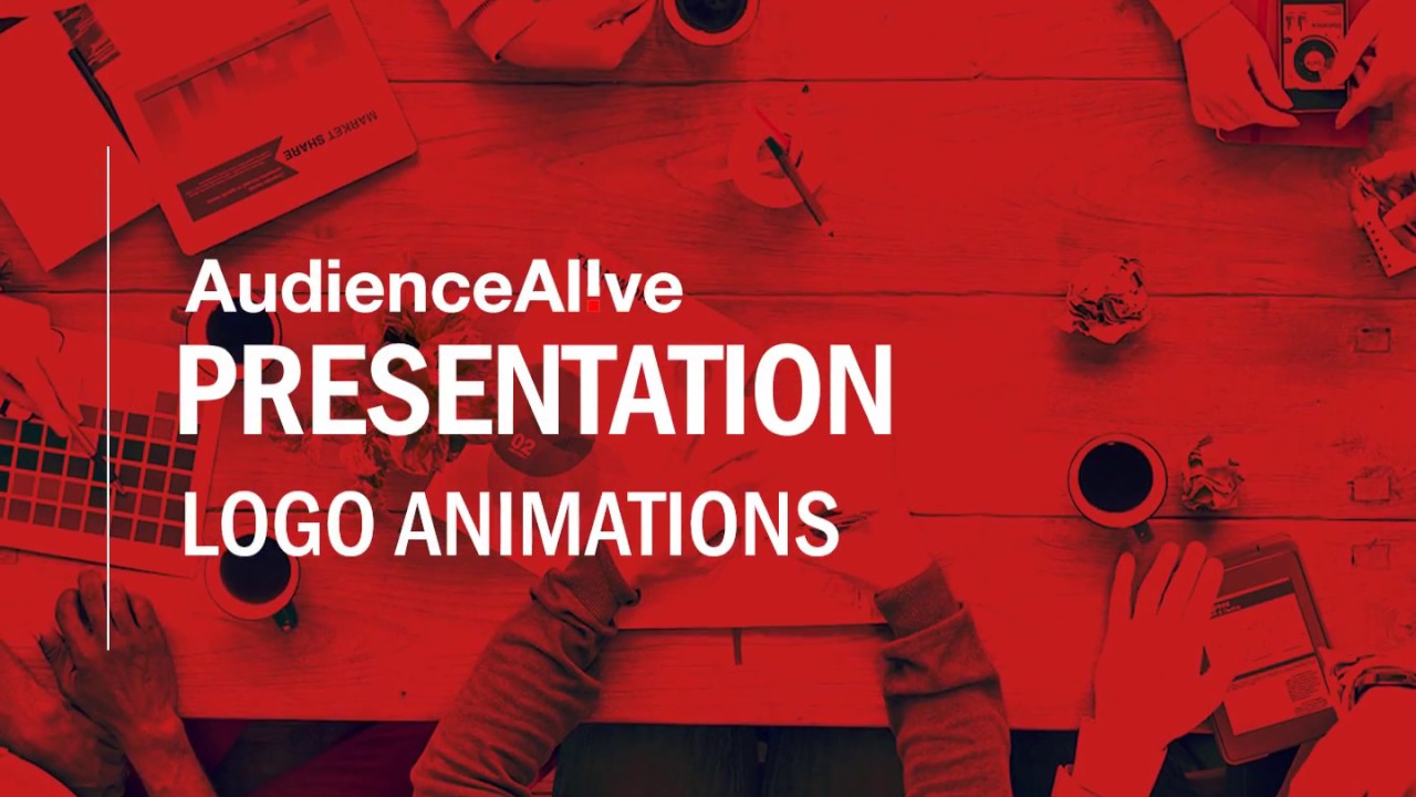 presentation animation logo