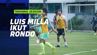 Rompi Bernomor 10 Itu Bernama Luis Milla! | TRAINING SESSION (30/11/2022)