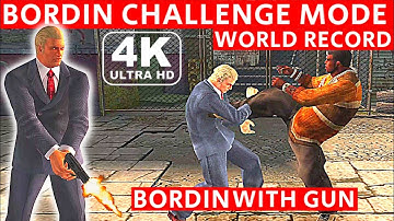 Urban Reign Bordin Challenge mode with Gun World Record 2 Minutes 21 seconds 4K Ultra HD Gameplay