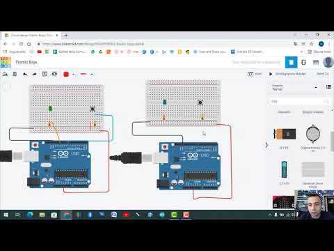 Tinkercad buton ile