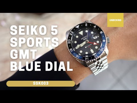 Reloj Seiko New Seiko 5 Sports GMT Hombre SSK003K1