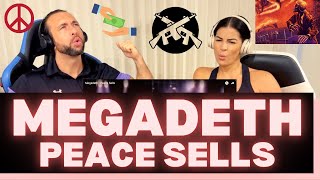 WHO KNEW THRASH METAL COULD BE POETIC?! First Time Hearing Megadeth - Peace Sells Reaction Video!