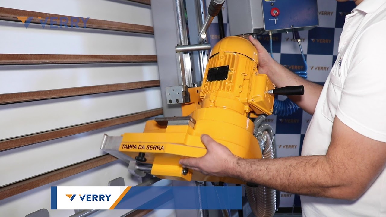 Verry Máquinas - Seccionadora Vertical Compacta para MDF