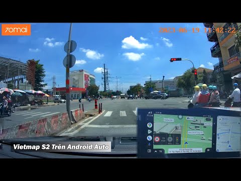 VIETMAP S2 Trên Android Auto Qua Ứng Dụng Screen2Auto (S2A)