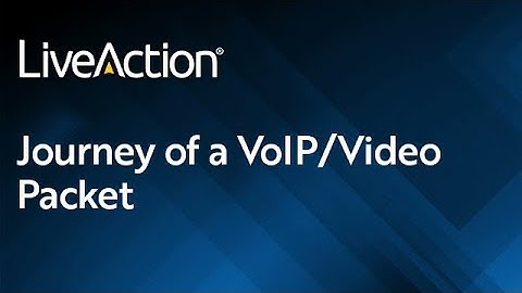 Journey of a VoIP/Video Packet