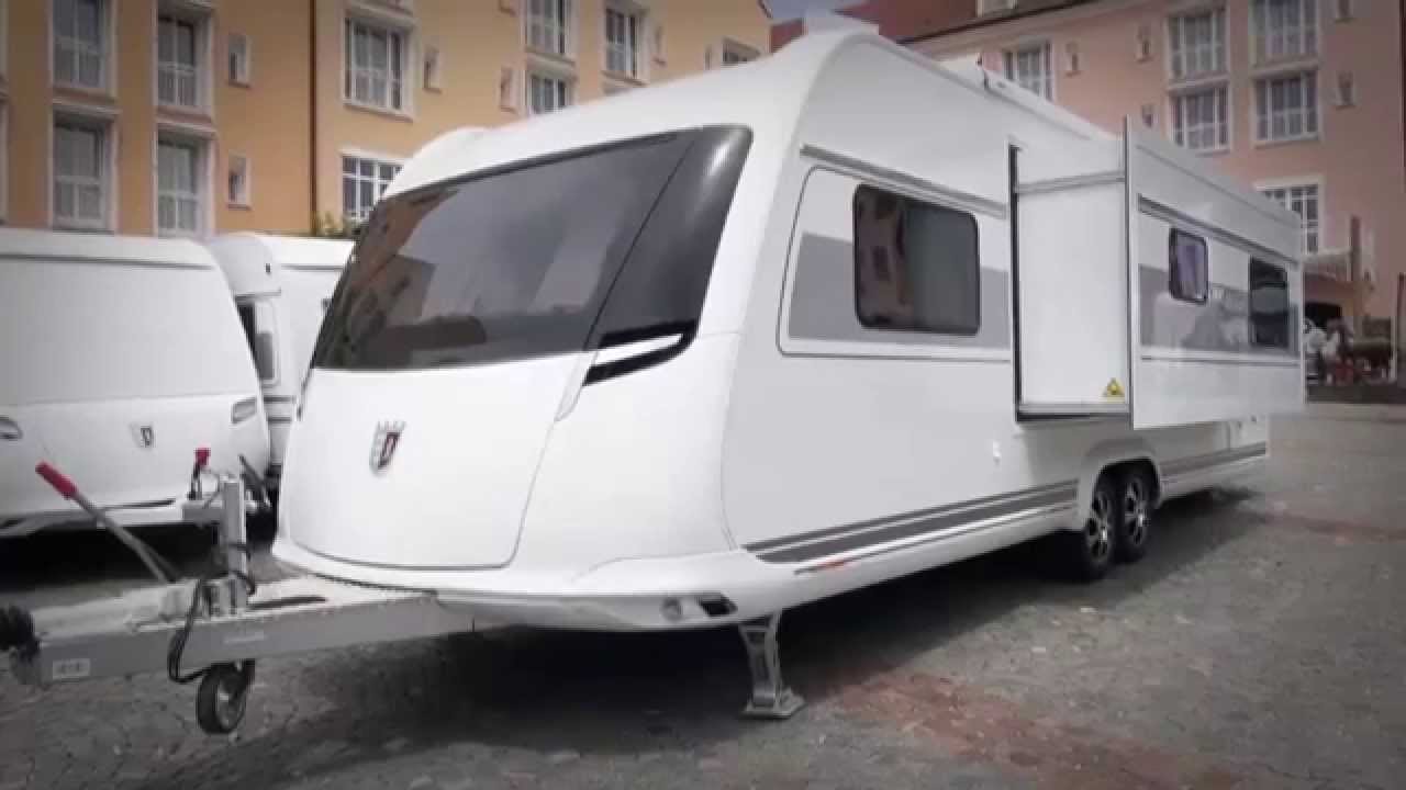 Tabbert Cellini 750 HTD Slide Out | 2016 Campingvogn - YouTube