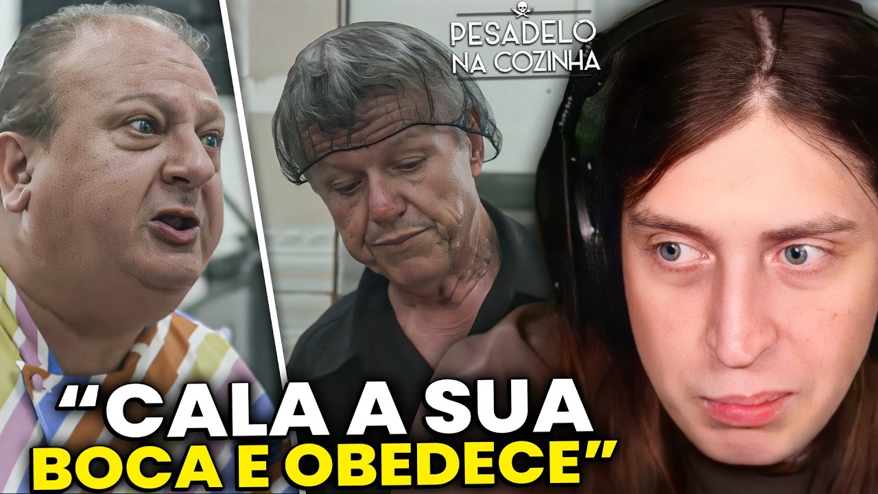 Jacquin BRIGA com equipe INCOMPETENTE - React Pesadelo na Cozinha Cia do Showrrasco