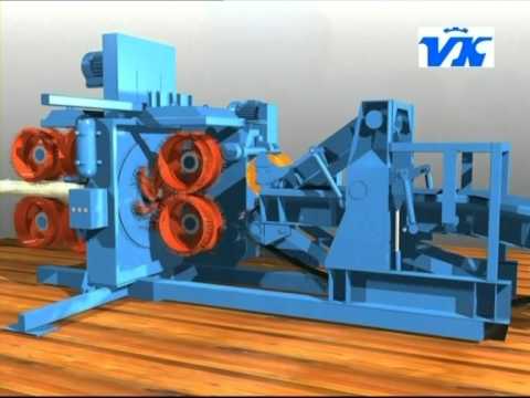 Valon Kone Single Rotor Air Seal Debarker Animation 