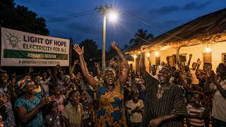 16 communities in Ashanti region get electricity for the first time under Mahama