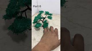DIY Copper Wire Realistic Mini Tree:🌳 #FTM Mini Home#shorts #vairalshort