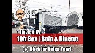 (Sold) 2019 Jayco 10SD Jay Sport 10ft Box Popup Fold Down Tent Camper with Sofa & Dinette