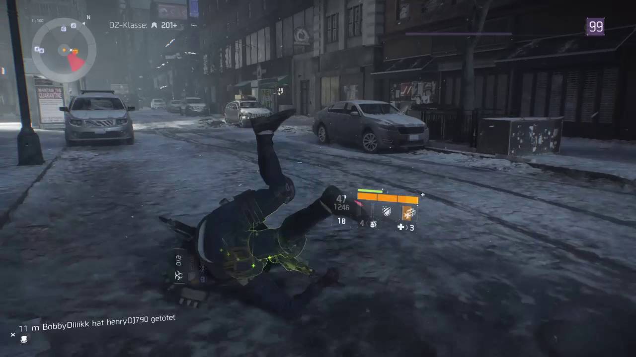 Tom Clancy's The Division - one against four=Four dead agents