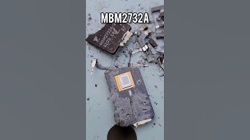 EPROM vs. Sledgehammer, ft. the Fujitsu MBM2732A