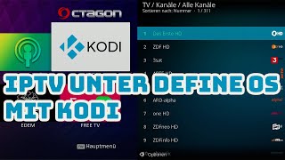 [Tutorial] IPTV unter KODI mit Define OS | Octagon SF8008 image