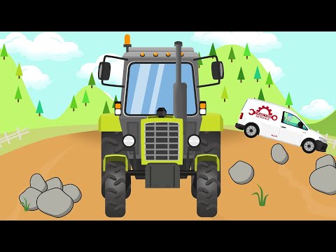 Tractor and Failure in the Field  Mobile Service Vehicle for Kids | Traktor Wymiana Koła