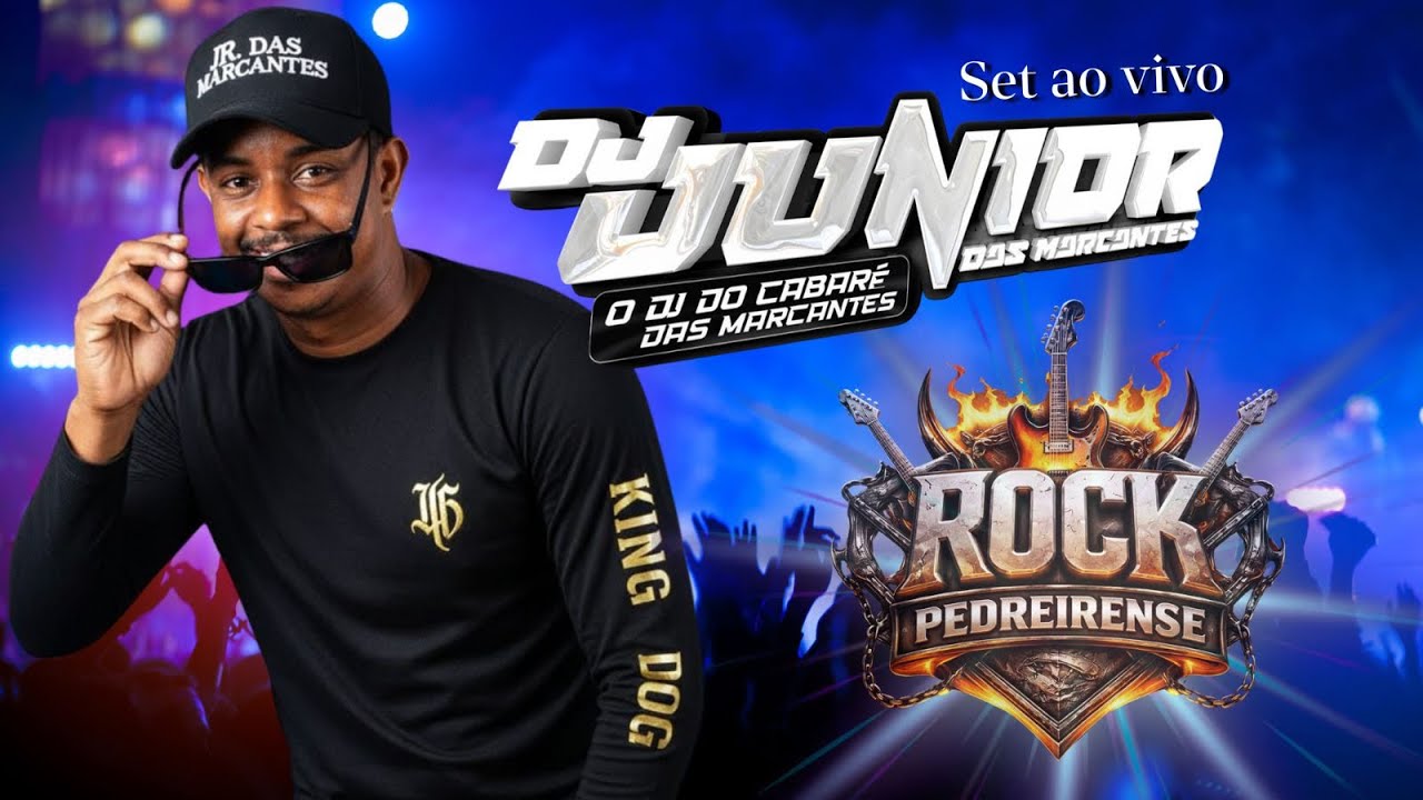 SET ROCK PEDREIRENSE - DJ JÚNIOR DAS MARCANTES - YouTube
