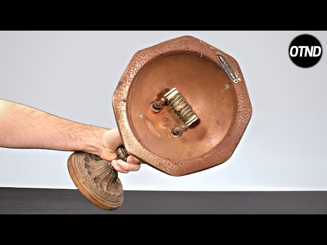 1920's French Antique Heater Restoration - YouTube