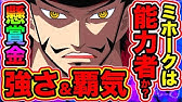 七武海 現在のミホークの懸賞金は何ベリーなのか 世界最強の剣士の金額は ワンピース考察 Youtube