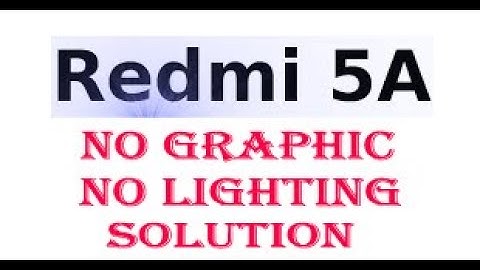 MI 5A NO LIGHTING NO GRAPHIC SOLUTION