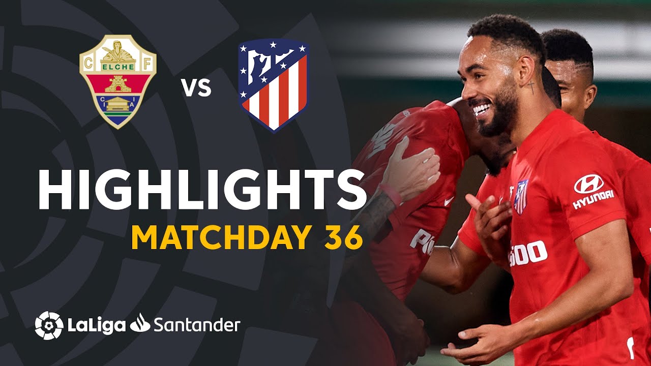 Resumen de Elche CF vs Atlético de Madrid (0-2)