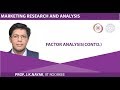 Lecture 26- Factor Analysis.