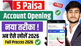5 Paisa Account Opening | 5 paisa Demat Account Opening | 5 Paisa App Me Account Kaise Banaye  screenshot 5