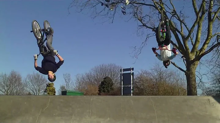 Lawrence Nash & Joe Bartlett side-by-side backflips