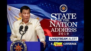 State Of The Nation Address 2019 | DZMM TeleRadyo Coverage