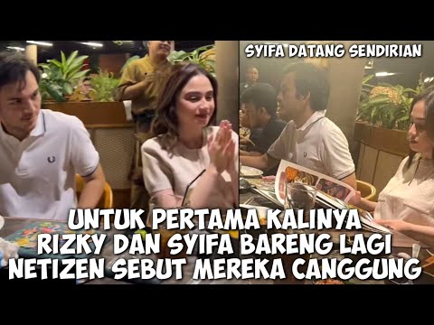 Rizky Nazar Dan Syifa Hadju Bareng Lagi Tapi Keliatan Canggung Tidak Ada Obrolan 🥺