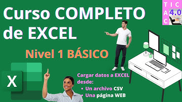 🔥¿Cómo cargar datos a EXCEL?👉Cargar datos desde un archivo CSV y cargar datos desde una página web