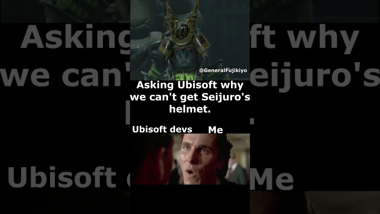 Asking Ubisoft why we can't get Seijuro's Helmet ForHonor Memes 
