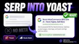SEO AI for WooCommerce PRO — Bulk SERP for Categories (Yoast / Rank Math)