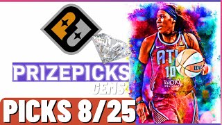 WNBA PRIZEPICKS | PROP PICKS | FRIDAY | 8/25/2023 | WNBA BETTING | BET PROPS