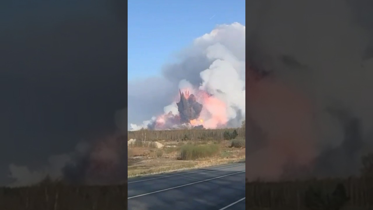 НЕЙМОВІРНИЙ ВИБУХ! НОВА ДЕТОНАЦІЯ СНАРЯДІВ ТА РАКЕТ НА 51 АРСЕНАЛІ ГРАУ РФ У ВОЛОДИМИРСЬКІЙ ОБЛАСТІ