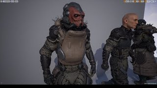 UE marketplace Charcter integration.  CombatSuit