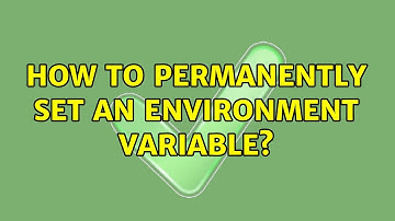 Ubuntu: How to permanently set an environment variable?