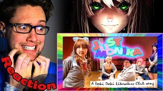 "JUST MONIKA" DDLC song (feat. OR3O & Adriana Figueroa) by Random Encounters REACTION!