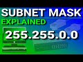 Subnet mask  explained