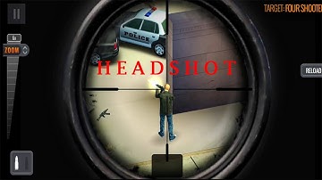 SNIPER 3D ASSASSIN - Gameplay Walkthrough Part 1 - Headshot Sniper - (iOS Android)