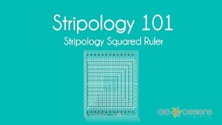 Creative Grids Stripology Ruler CGRGE1 15 x 22