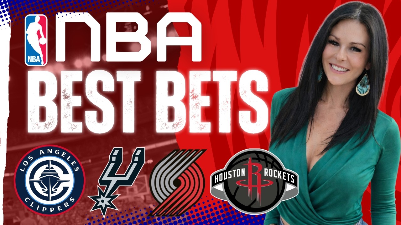 SHARP NBA PLAYS YOU SHOULD BE EYEING! | Clippers vs Spurs | Blazers vs Rockets Predictions & Bets