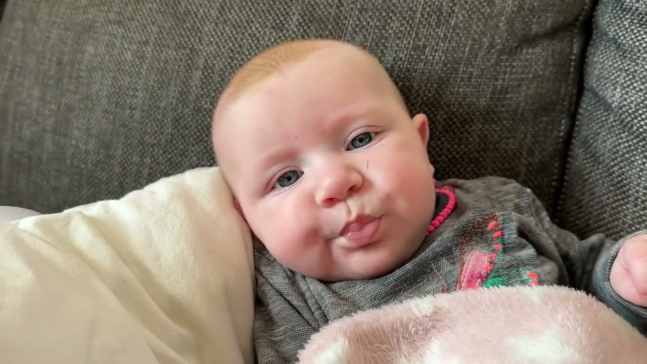 Mesmerizing Baby Eyes! Unforgettable Close-Up Cuteness!  | 105 Days Old
