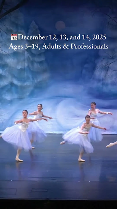 ✨ Last Chance to Join Nutcracker 2025 – Casting Closes This Week! ❄️ #nutcrackers